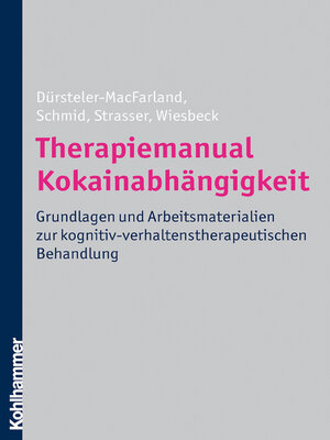 cover image of Therapiemanual Kokainabhängigkeit
